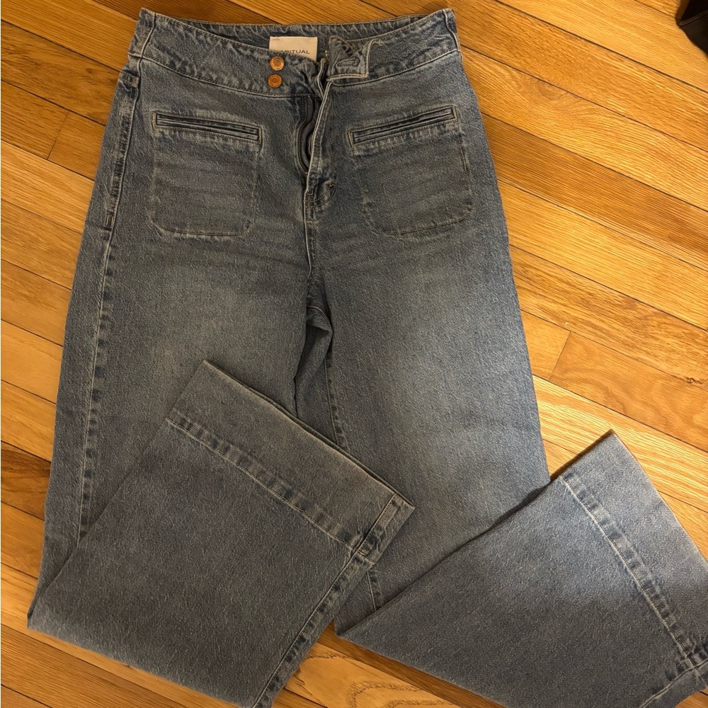 Habitual Women's Wide-Leg Jeans